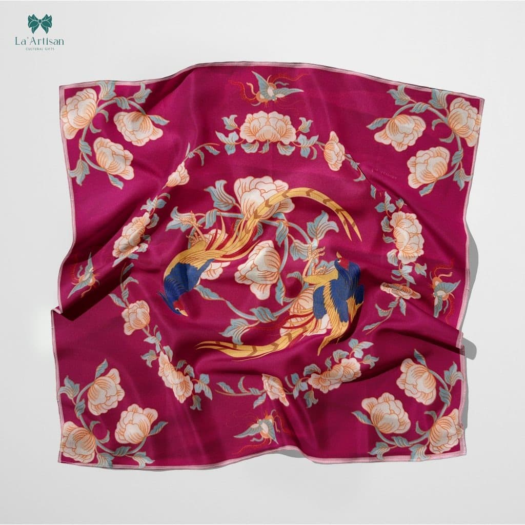 Men's Patriot Pocket Square Cultural Gift 25x25cm