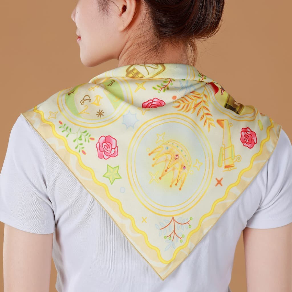 Silk Scarf We Are The Children 60x60cm, 90x90cm