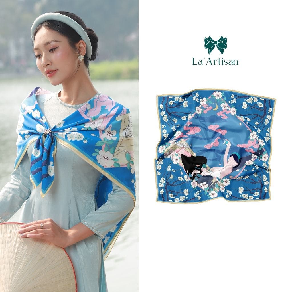 Silk Scarf Patriot Collection 60x60cm 70x70cm 90x90cm