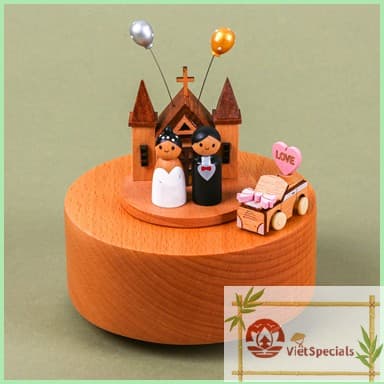 Church Wedding Music Box