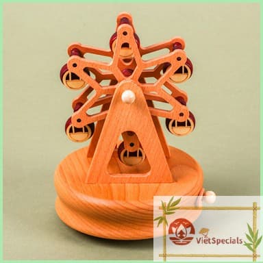 Ferris Wheel Round Base Music Box