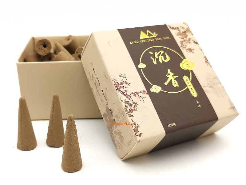 Discover the Calming Power of Premium Agarwood Incense Cones