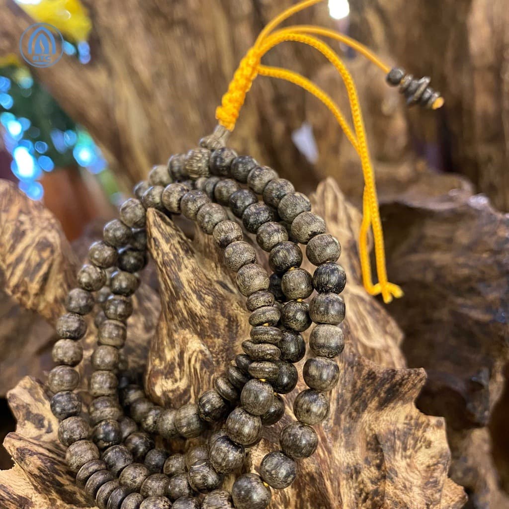 Premium Agarwood Bracelet 108 Beads 6mm Natural Aroma